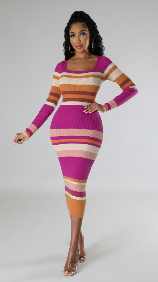 Gina Knit Sweater Dress