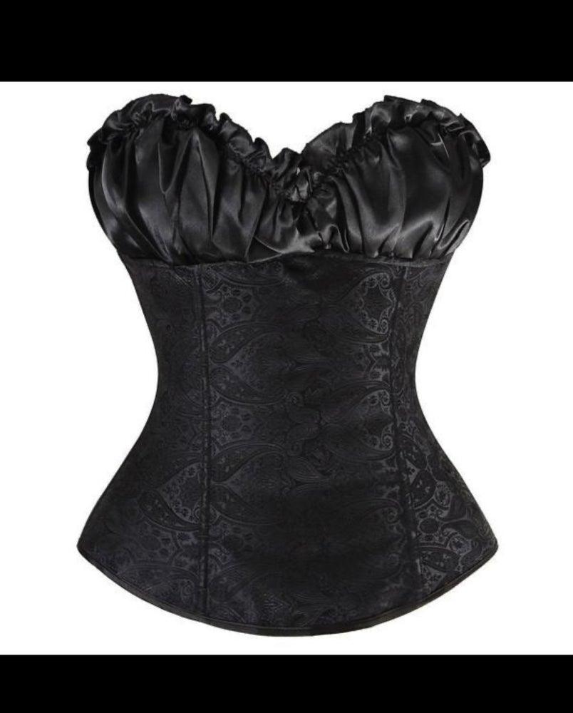 White Ruffle top corsets - Valour