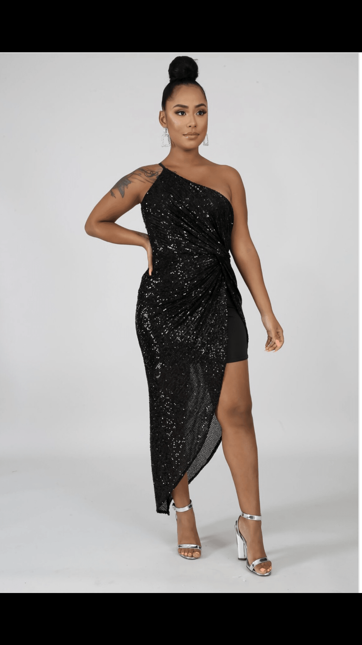 Black sequin dress - Valour