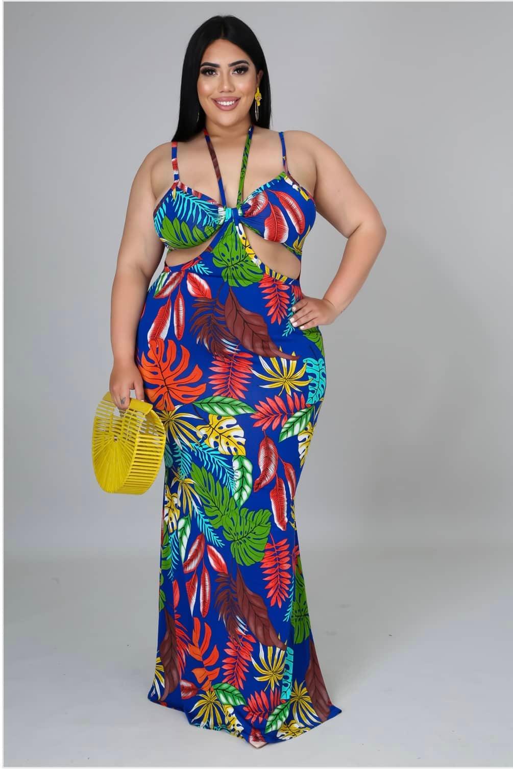 Plus size Aislyn Mermaid sundress - Valour