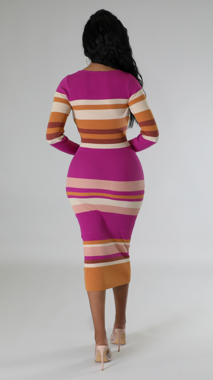 Gina Knit Sweater Dress