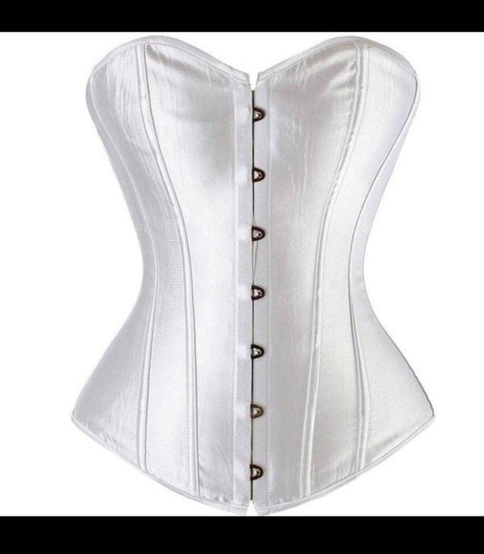 White satin style corset - Valour