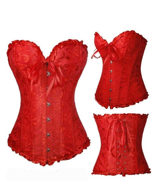 Red Bow style corsets - Valour