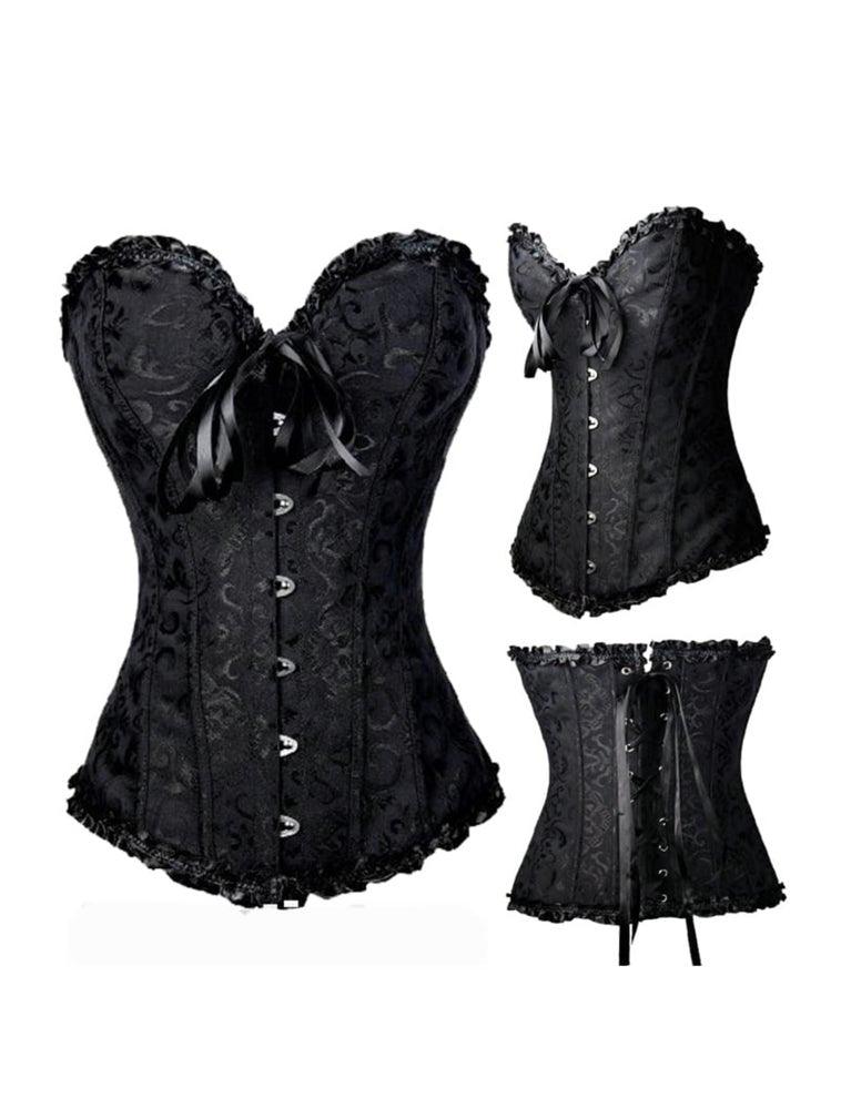 black bow style corset - Valour