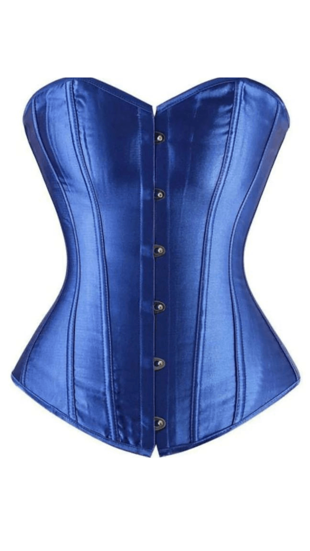 blue satin corsets - Valour