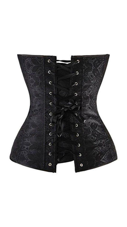 Black ruffletop corsets - Valour